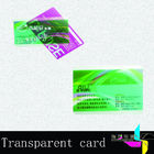 CMYK يجمّد شفّاف pvc vip بطاقة 0.8mm مع شريط مغنطيسيّ