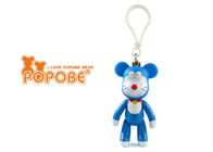 3 بوصة لطيف هدايا العيد عبقور POPOBE الدب سلسلة المفاتيح للأطفال
