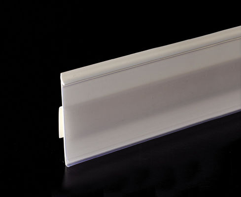 شرائط إعادة التدوير سوبر ماركت PVC الجرف بيانات الأسعار حاملي 32MM / 39MM