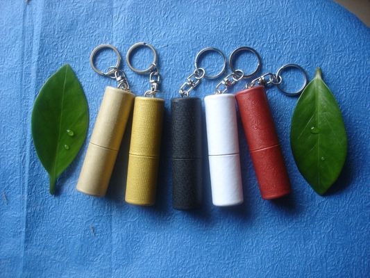 فلاش حملة الترويجية سلسلة المفاتيح دوار ورقة USB مع 4GB / 8GB / 16GB